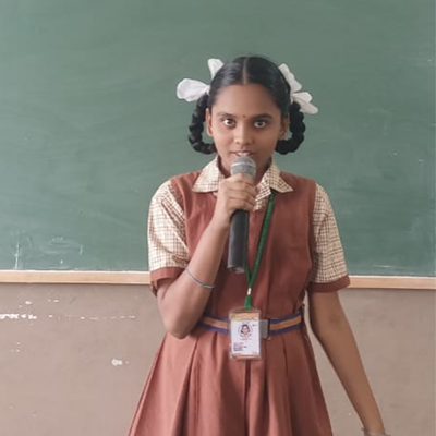 Students planting saplings
